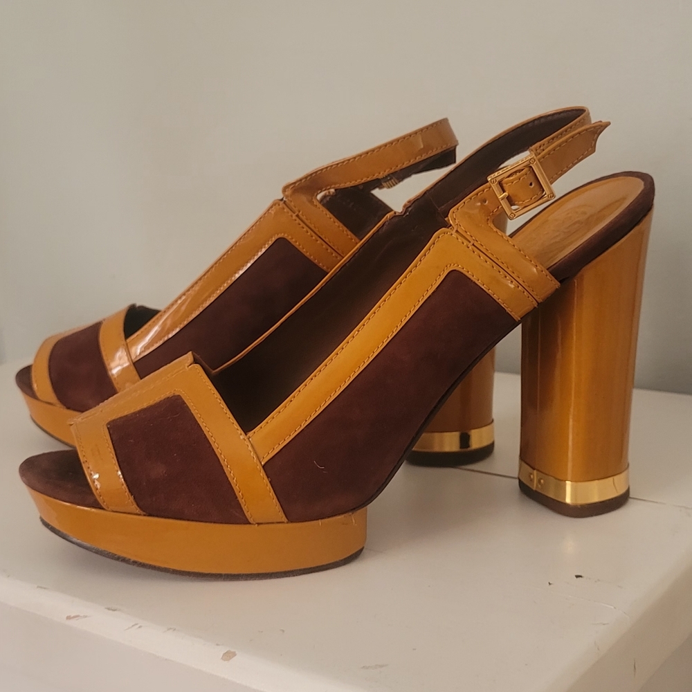 Tory Burch Suede Slingback
